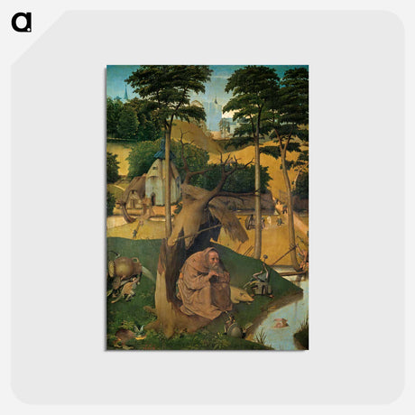 アートポストカード-Temptation of Saint Anthony
 - ヒエロニムス ボス Postcard.