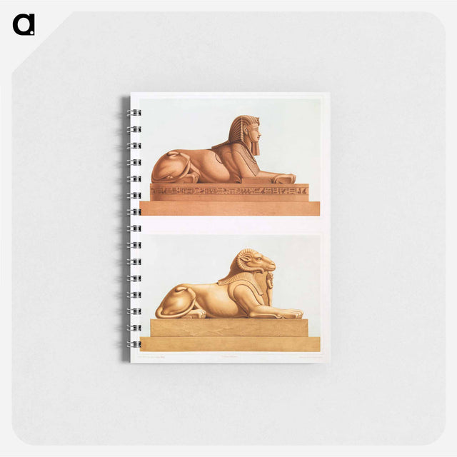 アートメモ帳-Androsphinx and Criosphinx
 - エジプト美術史 Memo.