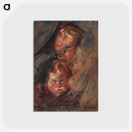 アートポストカード-Heads of Children
 - ジャック エミール ブランシュ Postcard.