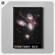 アートパネル-Stephan's Quintet
 - ジェームズ ウェッブ宇宙望遠鏡 Canvas.