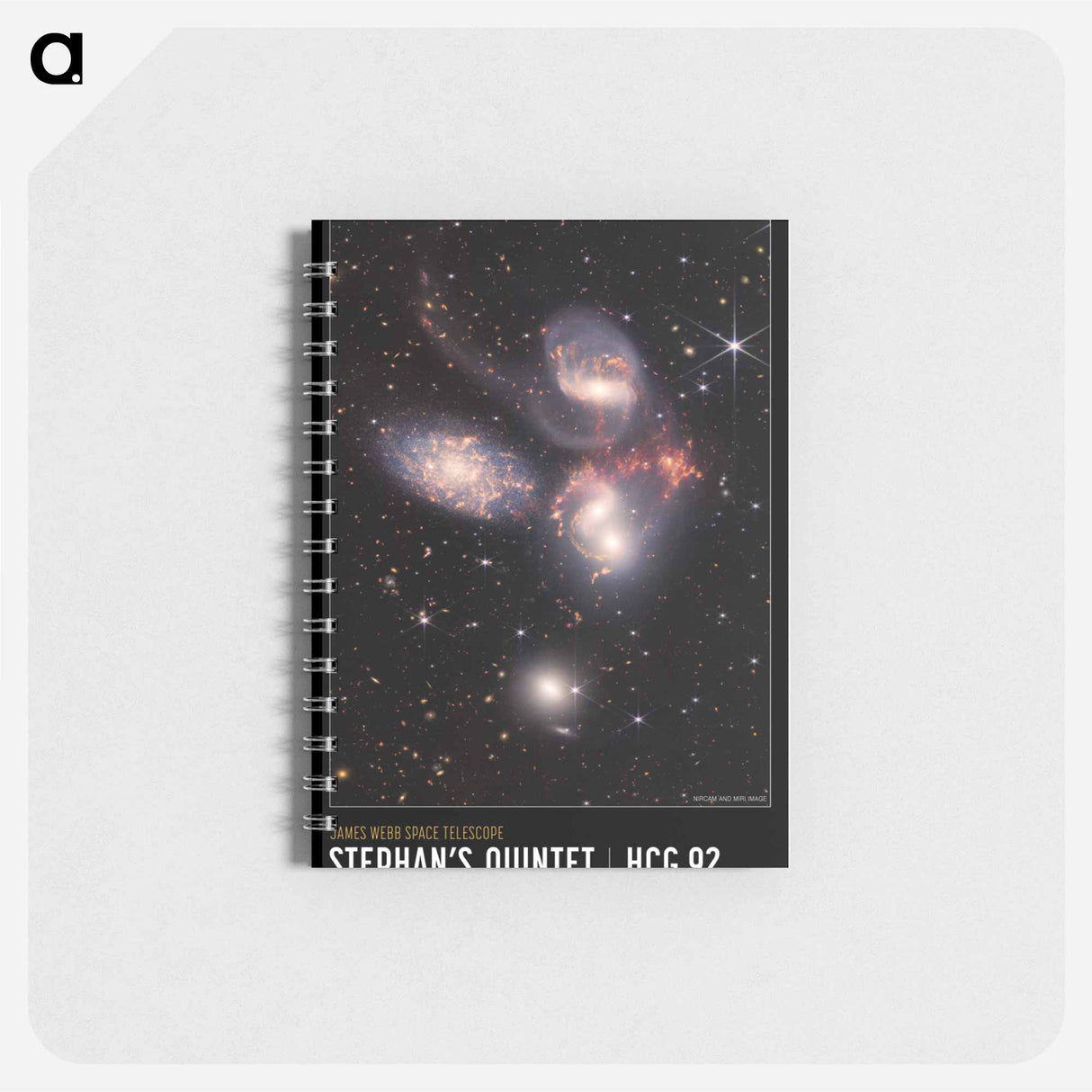 アートメモ帳-Stephan's Quintet
 - ジェームズ ウェッブ宇宙望遠鏡 Memo.