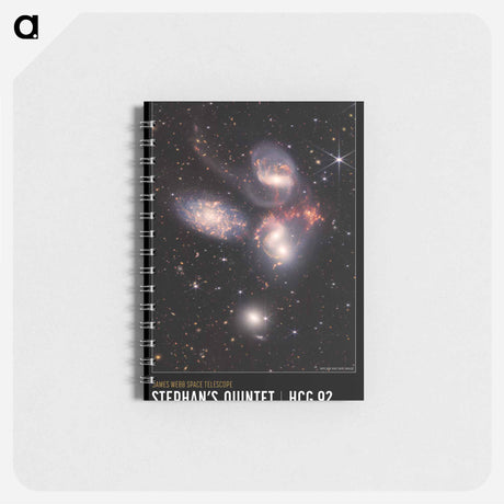アートメモ帳-Stephan's Quintet
 - ジェームズ ウェッブ宇宙望遠鏡 Memo.