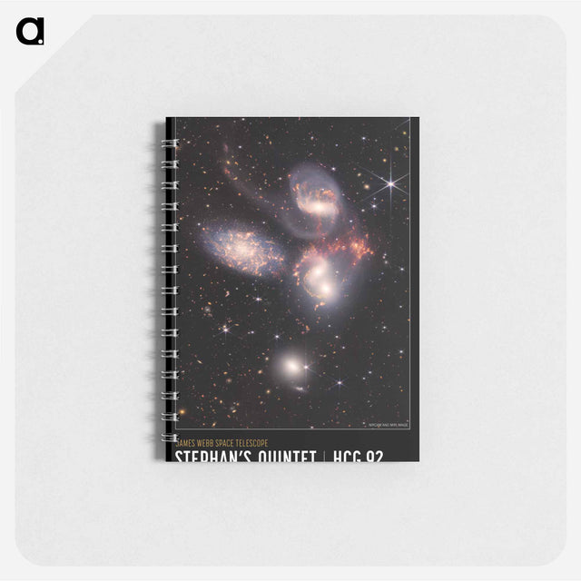 アートメモ帳-Stephan's Quintet
 - ジェームズ ウェッブ宇宙望遠鏡 Memo.