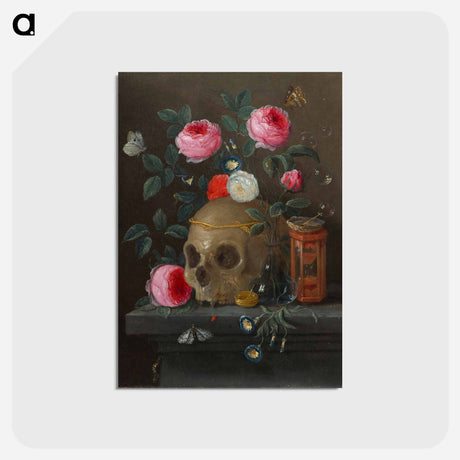 アートポストカード-Vanitas Still Life
 - ヤン ファン ケッセル Postcard.