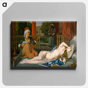 アートパネル-Odalisque
 - ジャン オーギュスト ドミニク アングル Canvas.