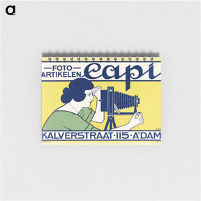 アートメモ帳-Fotoartikelen Capi; Kalverstraat 115 Amsterdam by Johann Georg van Caspel - ヨハン ヘオルフ ファン カスペル Memo.