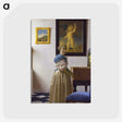 1-9_Johannes-Vermeer_postcard