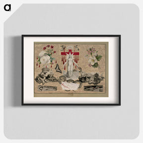 アートポスター-Victorian Blood Book
 - ジョン ビングリー ガーランド Poster.