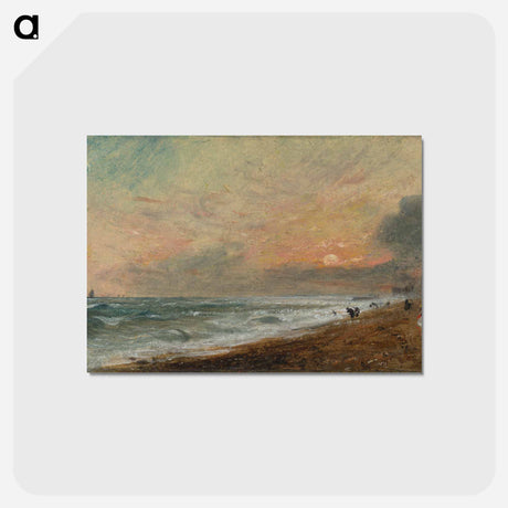 アートポストカード-Hove Beach
 - ジョン コンスタブル Postcard.