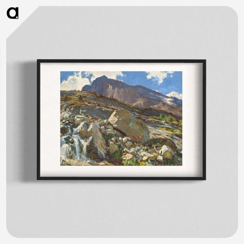 Simplon Pass - ジョン シンガー サージェント Poster.