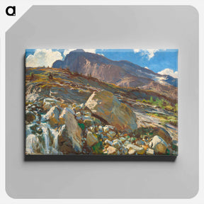 アートパネル-Simplon Pass - ジョン シンガー サージェント Canvas.