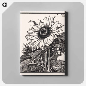 アートパネル-Sunflower - ユリー デ フラーハ Canvas.