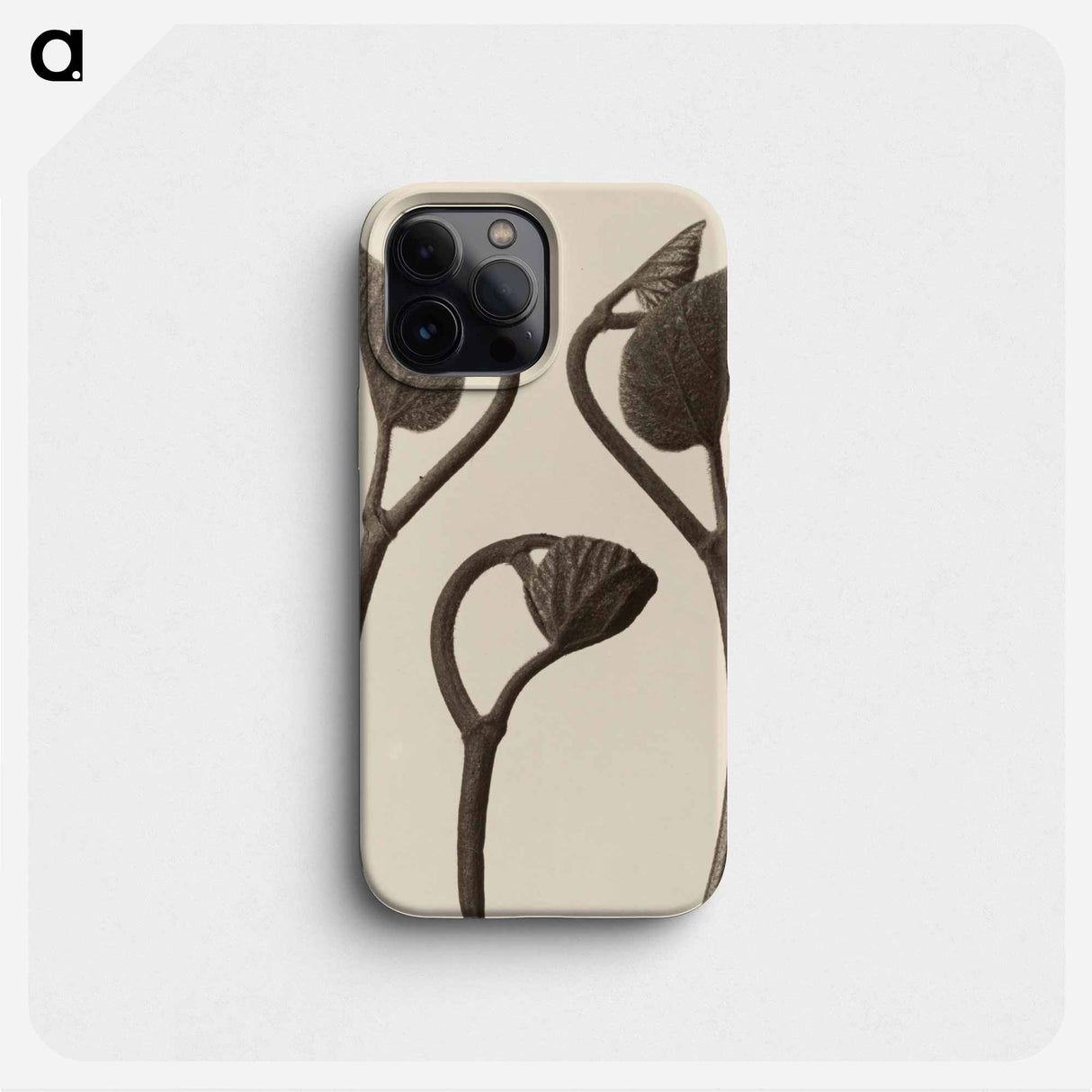 Aristolochia stems and leaves - カール ブロスフェルト Phone Case.