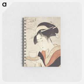 アートメモ帳-Appearing Again: The Courtesan Naniwaya Okita by Kitagawa Utamaro - 喜多川 歌麿 Memo.