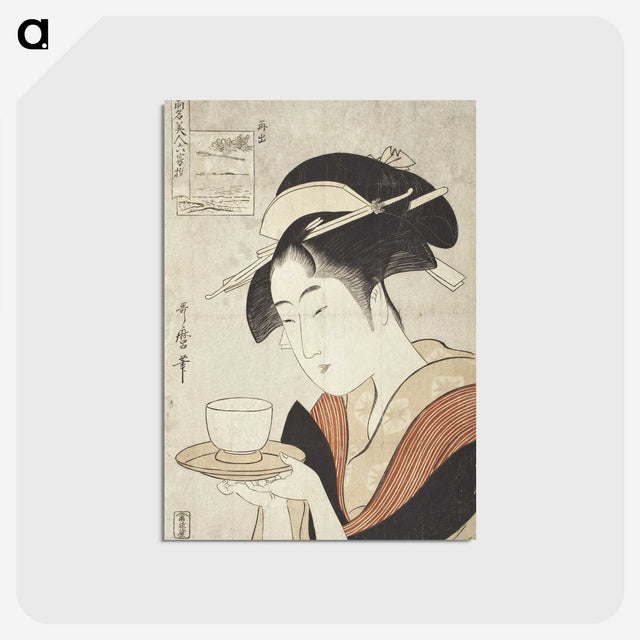 1-9_Kitagawa-Utamaro_postcard