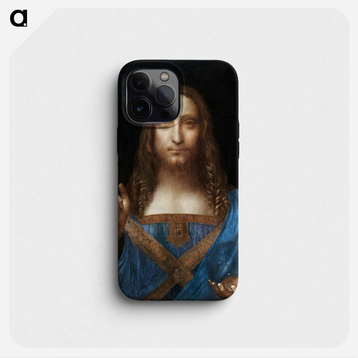 Salvator Mundi - Leonardo da Vinci Phone Case.