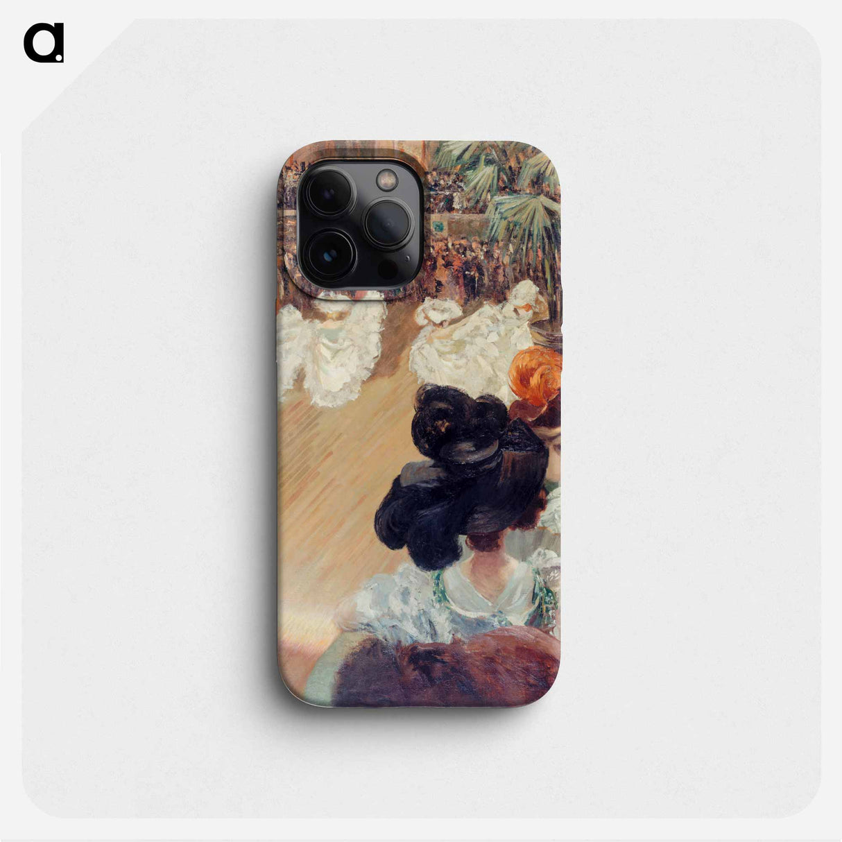 Quadrille at the Tabarin Ball - Louis Abel Trussier Phone Case.