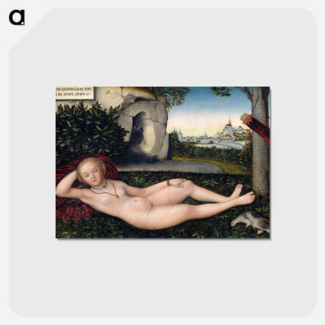 アートポストカード-The Nymph of the Spring
 - ルーカス クラナッハ Postcard.