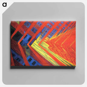 アートパネル-Luigi Russolo La Rivolta 1911 - ルイージ ルッソロ Canvas.