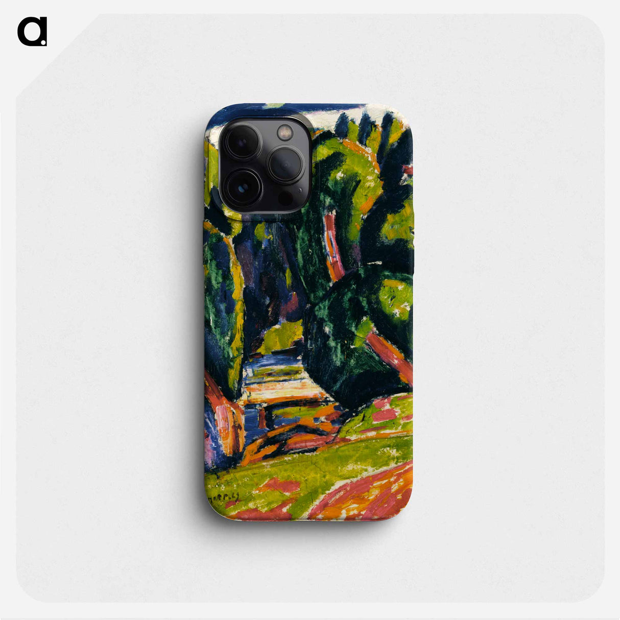 Red Tree - Marsden Hartley Phone Case.