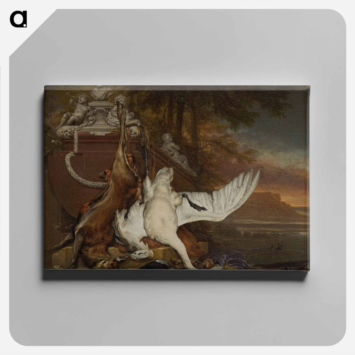 アートパネル-Dead Swan
 - マウリッツハイス美術館 Canvas.