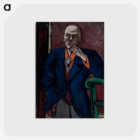 アートポストカード-Self-Portrait
 - マックス ベックマン Postcard.