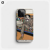 Viennese Café: The Man of Letters - モリツ ユング Phone Case.