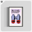 アートポスター-Binocular Vision Advertisement
 - 国立医学図書館 Poster.