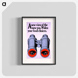 アートポスター-Binocular Vision Advertisement
 - 国立医学図書館 Poster.