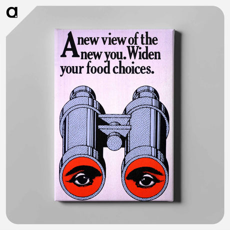 アートパネル-Binocular Vision Advertisement
 - 国立医学図書館 Canvas.