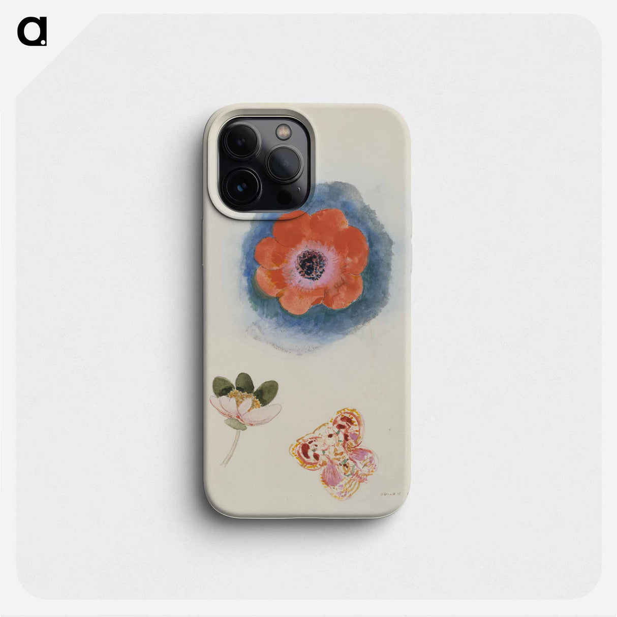 Etude de fleurs - Odilon Redon Phone Case.