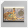 1-9_Ottoman-Tughra-of-Sultan-Suleiman_canvas