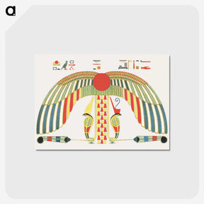 1-9_Pantheon-Egyptien_postcard