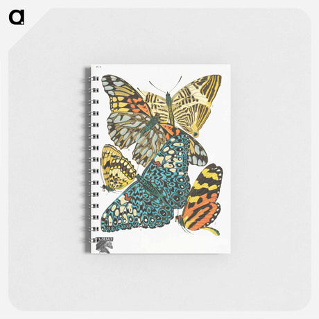 アートメモ帳-Vintage Butterflies
 - パピヨン Memo.