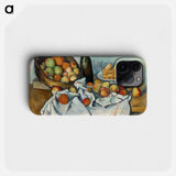 The Basket of Apples - Paul Cezanne Phone Case.