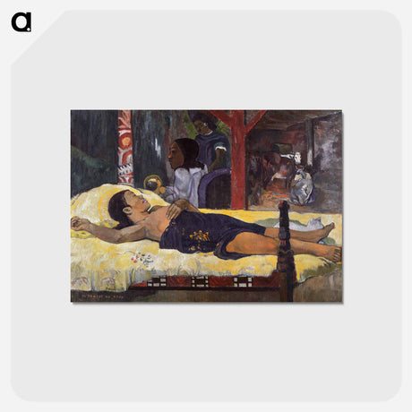 アートポストカード-The Birth of Christ (Te tamari no atua) - ポール ゴーギャン Postcard.