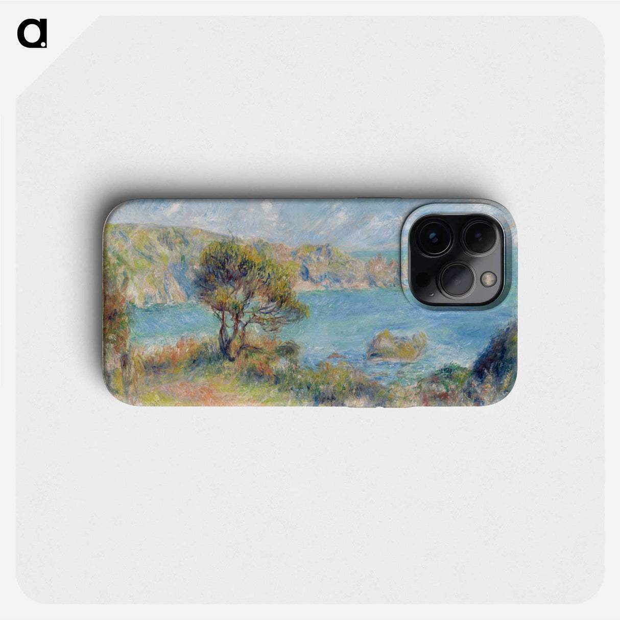 View at Guernsey - ピエール オーギュスト ルノワール Phone Case.