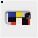 Composition A - Piet Mondrian Phone Case.