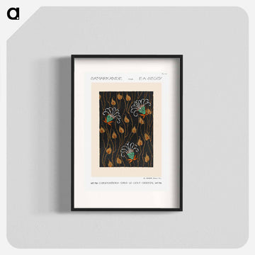 Art Deco Flower Pattern
 - サマルカンデ Poster.