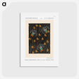 アートポストカード-Art Deco Flower Pattern
 - サマルカンデ Postcard.