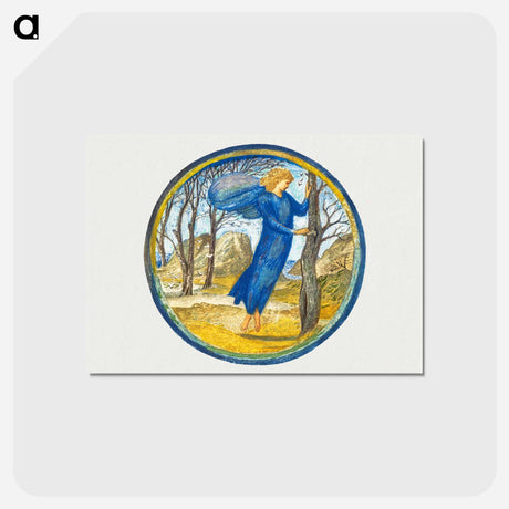 アートポストカード-Key of Spring
 - フラワーブック Postcard.