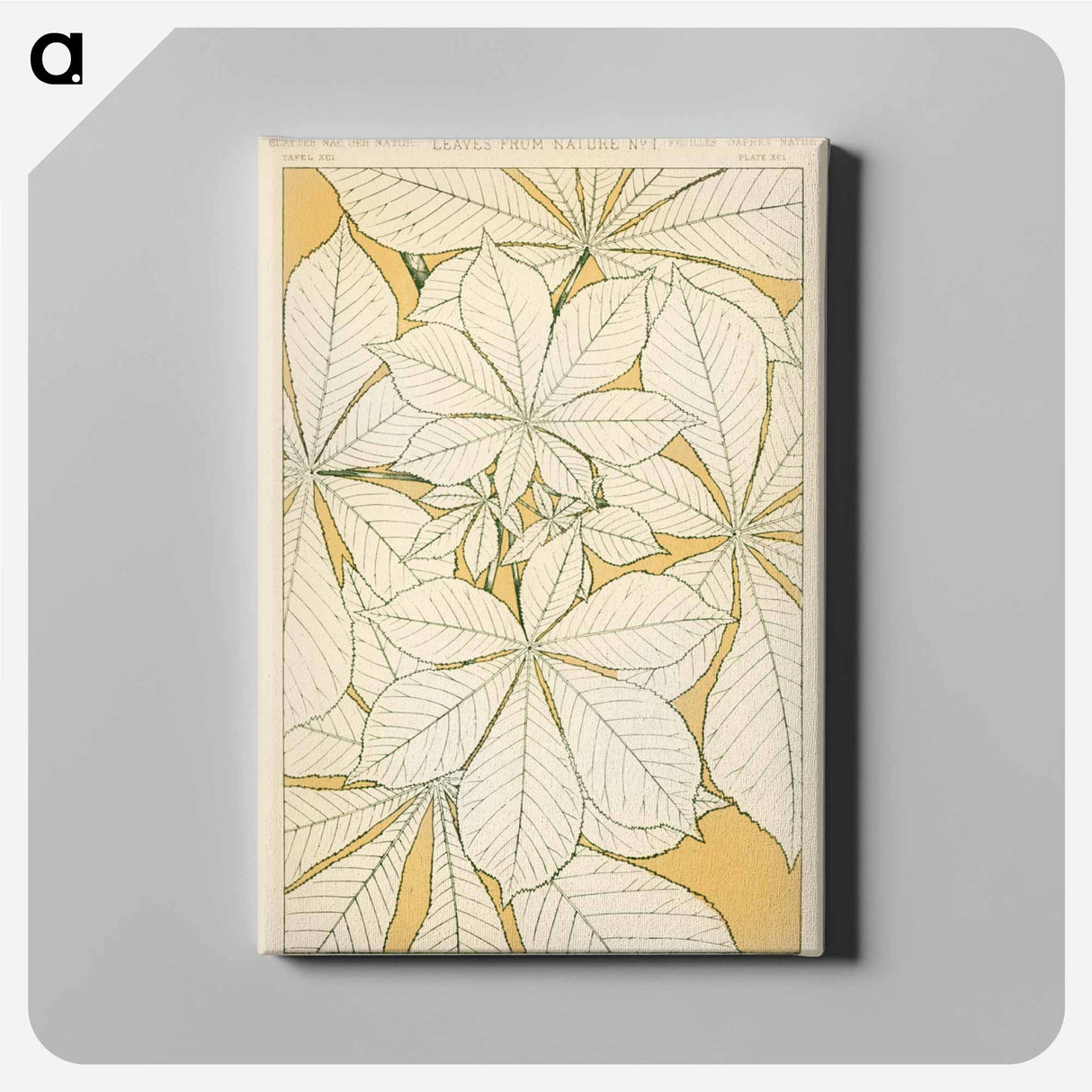 アートパネル-Nineteenth-Century Ornamental Pattern
 - 装飾の文法 Canvas.