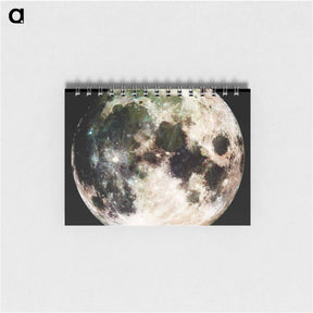 アートメモ帳-Earth's Moon
 - ムーン Memo.