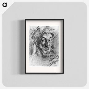 アートポスター-Old Faun (self portrait) - テオ ファン ドゥースブルフ Poster.
