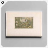 Bloemen en vlinders - Theo van Hoytema Canvas.