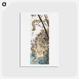 アートポストカード-Tiger and Bamboo - 歌川よしかず Postcard.