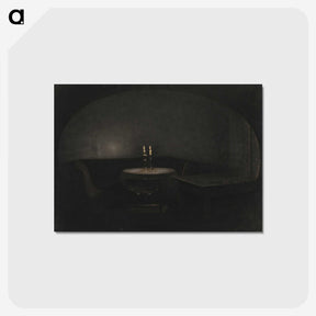 1-9_Vilhelm-Hammershoi_postcard