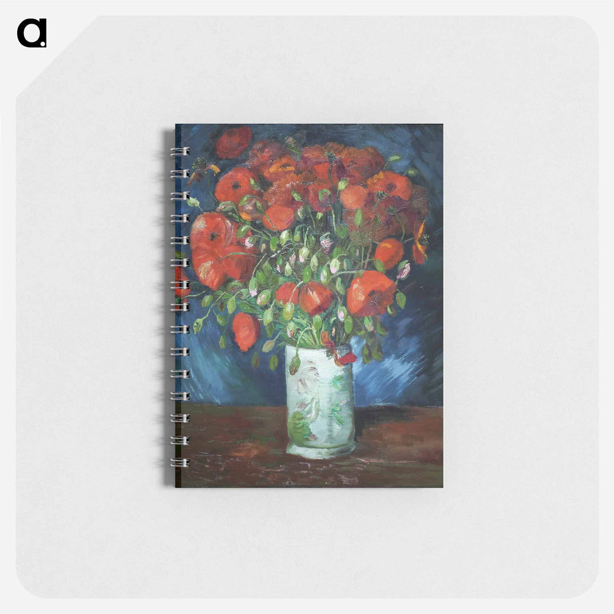 Vase with Poppies - フィンセント ファン ゴッホ Memo.