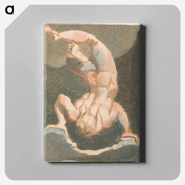 アートパネル-The First Book of Urizen, Plate 14 - ウィリアム ブレイク Canvas.
