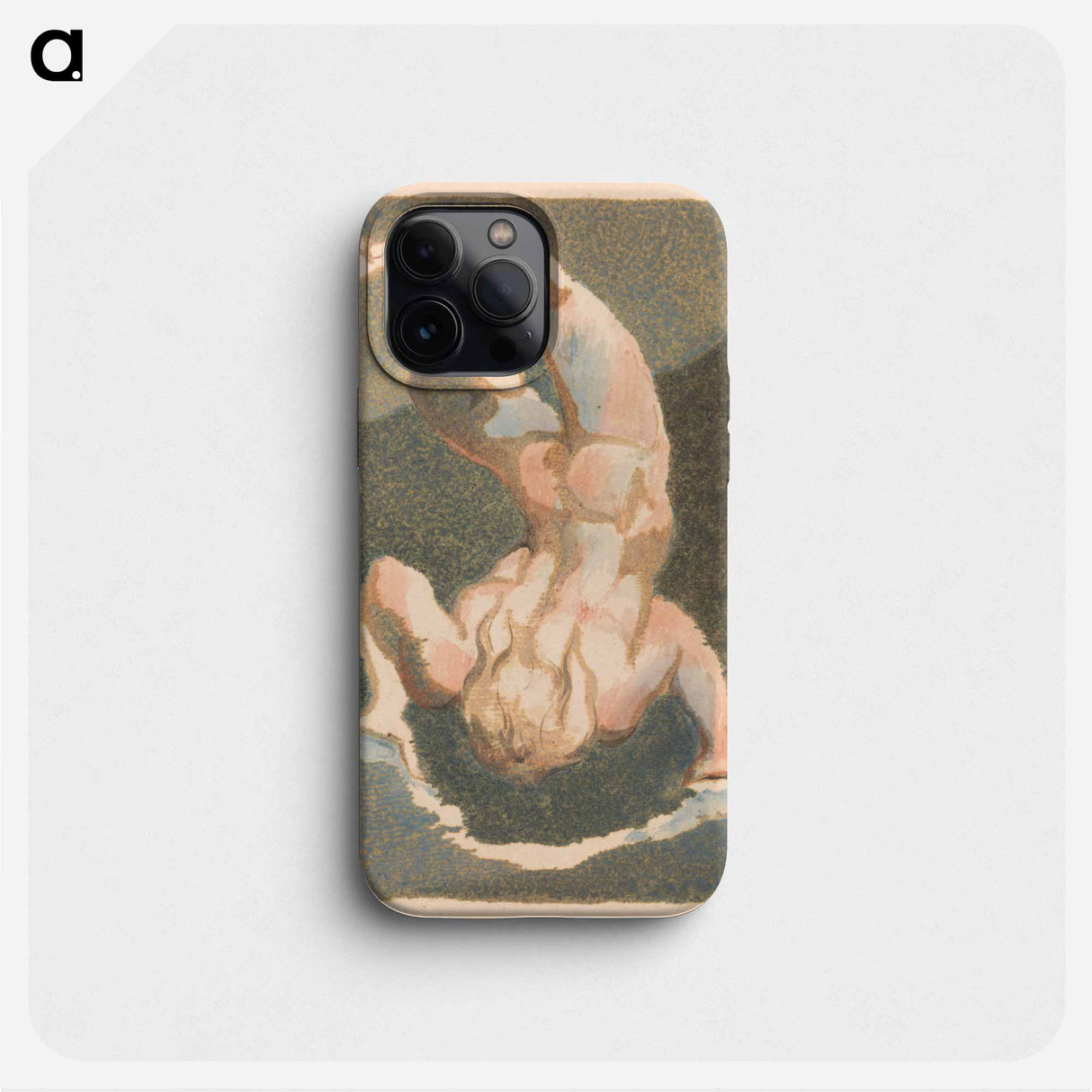 The First Book of Urizen, Plate 14 - ウィリアム ブレイク Phone Case.